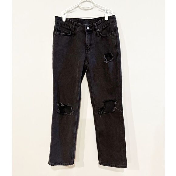All saints Alana destroyed washed black jeans - Picture 2 of 4